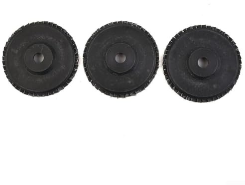 Dischi lamellari da 75 mm, confezione da 3 mole per smerigliatrice angolare, adatti per il taglio di metalli