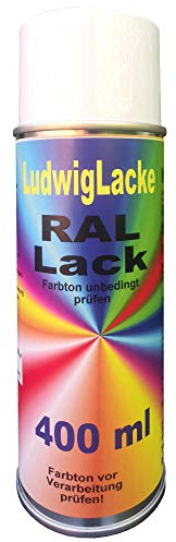 LudwigLacke Heizkörperlack Spray 400 ml - RAL 1004 Goldgelb