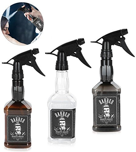 Semme Bottiglia vuota spruzzatore acqua, 1Pack 650ml Bottiglia multifunzionale spray foschia ricaricabile per strumento parrucchiere Barbiere capelli
