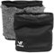 WESTWOOD FOX Winter Neck Warmer Snoods For Men Fleece Lined Thermal Knitted Snood Elastic Cold Weather Cycling Motorcycle Skiing Mens Scarf Face Mask Women Double Layer (Black)
