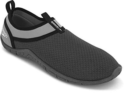 Speedo Unisex-Adult Water Shoe Tidal Cruiser Men's Black/Gull, 14