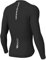 Wulibike Rennrad Trikot Herren Langarm，Langarm Fahrrad Shirt Fahrradbekleidung Mit 3+1 Rückentaschen UPF 50+ Durchgehendem Reißverschluss,Schwarz L
