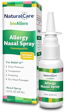 bioAllers NaturalCare Homeopathic Allergy Nasal Spray, 1 Fl Oz | May Help Relieve Sinus Pressure, Congestion, Sneezing, Runny Nose & Itchy, Watery Eyes