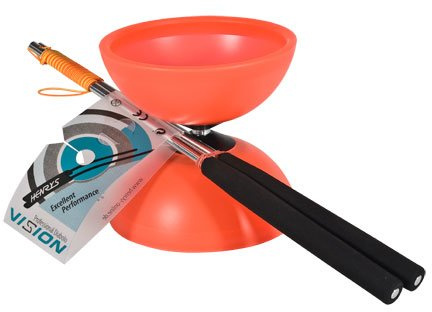 Diabolo Henrys J04050 03 – Yo-Yo Vision Set, Including Hand – Red