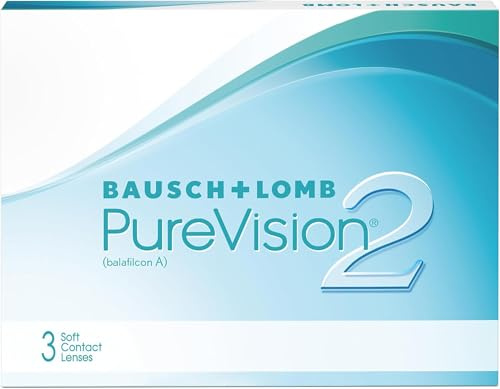 PureVision 2 lentillas, mensuales, 3 unidades, -00,00