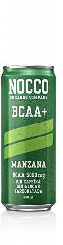 Bebida energetica Manzana BCAA+ Sin Cafeina 330ml Nocco