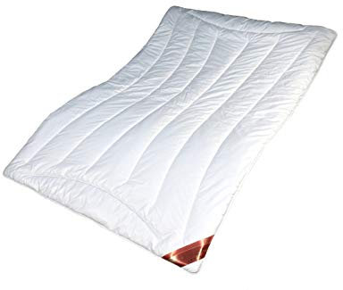 Sommer Kamelhaardecke Extra Leichtsteppdecke 5 Sterne Garanta Natur, Grösse:135x200 cm