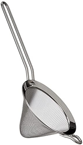PADERNO Passoire Conique, Idéale pour Cocktail, Thé, Accessoire Bar, Acier Inoxydable, 14 Pouces