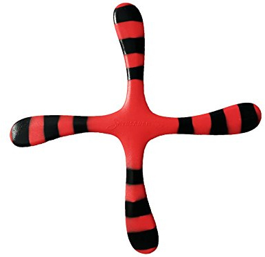 Red Bumblebee - Easy Returning Boomerang. Great for Teens and Adults.