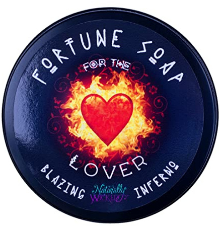 Naturally Wicked® Fortune Soap For The Lover | Discover Your Destiny | Plant Based & Vegan Soap | Perfect Crystal & Soap Gift