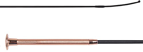 QHP Fusta de doma en espiral, rosa, tamaño: 120 cm