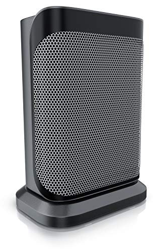 Brandson - Heizlüfter energiesparend leise - 2 Leistungsstufen -1500 Watt - Heizlüfter Badezimmer - stufenlose Temperaturregelung - Keramik Heizelement - Thermosicherung - Heizung Heater