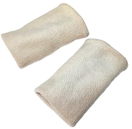 Britta Meier Baumwoll-Fleece Pulswärmer aus Ostfriesland (Beige)