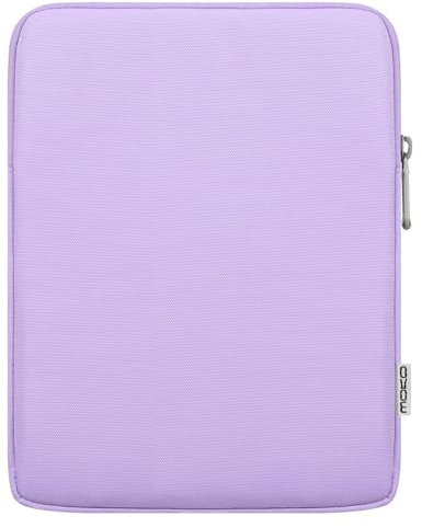 MoKo 9-11 Zoll Tablet Sleeve Tasche Tragetasche Passend für Neue 11 Zoll iPad Air M3, iPad A16 2025, iPadPro 11 M4, Air 5/4/3, iPad10/9/8th Gen, Tab S8/S9 11“, Lila