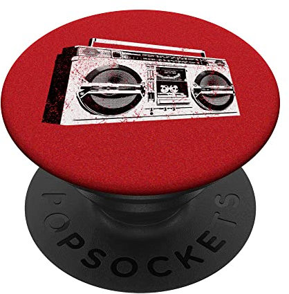 Ghetto Blaster Boombox Radio Hip Hop Tape Deck Musica PopSockets PopGrip Intercambiabile