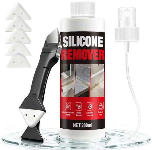 Rimuovi Silicone, Ammorbidisce i Residui di Adesivo, Potente Smacchiatore