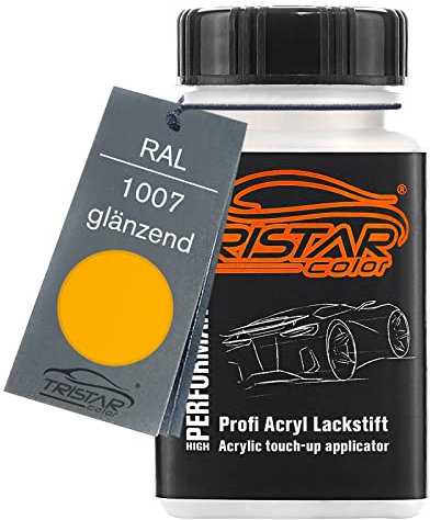 TRISTARcolor RAL 1007 Chr.gelb glänzend Lackstift 50 ml schnelltrocknend