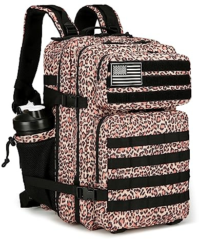 KXBUNQD Sac à dos tactique militaire d'assaut étanche 3 jours avec système MOLLE, 45 L