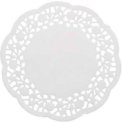 PRETYZOOM Set Di 100 Centrini Monouso Per Torte in Carta Pizzo 4 5 Cm Versatili Per Compleanni Ed Eventi