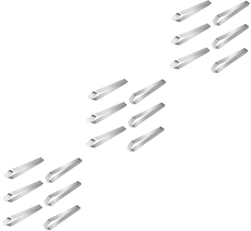 Didiseaon Lot De 3 Pinces À Épiler Pour La Pêche Pour Retirer Les Arêtes De Poisson Et Les Poils De Fournitures De Cuisine Manuelles 6 Pièces X 3