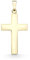 EDELIND Kreuz Anhänger Gold 333 Echtgold für Herren Damen, Goldanhänger Kreuz glanz 8 Karat Gelbgold Höhe 24 mm, Kettenanhänger mit Schmuck Geschenk Box