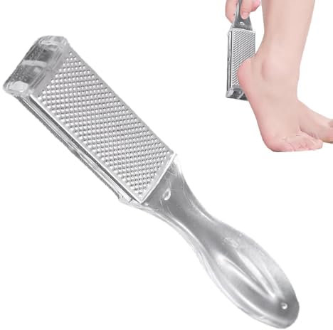 Dispositivo per la rimozione del callo per pedicure del piede, raschietto per il piede per la rimozione del callo | Scrubber per piedi per pelle morta fronte/retro,Smerigliatrice per talloni, rimuove