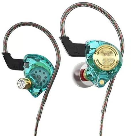 Vnl739 - Cuffie intrauricolari intrauricolari portatili con cavo da 3,5 mm, per gaming, stereo HiFi (D, 125 cm)