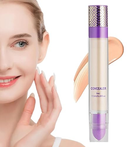 Concealer Stick,4 in 1 Waterproof Concealer Full Coverage | 7.5ml Hydrating Cc Cream Natural Finish for All Skin Types