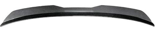 SOUTES para Polo 2004-2009 Coche Alerón Trasero Maletero Spoiler Techo Alerones Traseros Labio Kit Carrocería Modificación Decoración Accesorios,C/Carbon Fiber Look