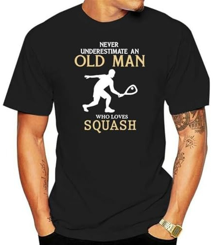 Squash T-Shirt Black M