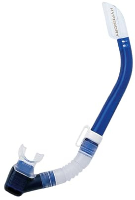 TUSA SP-580 Imprex II Hyperdry Scuba Diving Snorkel, Cobalt Blue