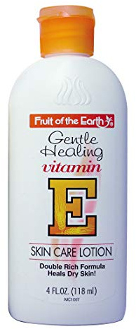 Fruit of the Earth Gentle Healing Vitamin E Lotion 4 oz (Pack of 2)