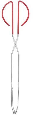 UPKOCH Acciaio inox Bbq Pane Torta Clip Multifunzionale Cibo Pinza Da Servire Per Barbecue Cucina Party 39.5 Cm