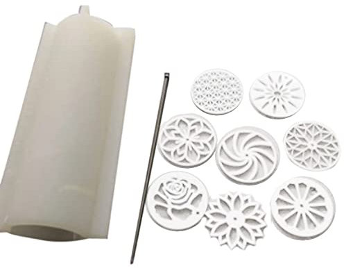 SHAPOKY 1 Set Acryl-Kaleidoskop-Seifenformer, 1000 ml, Silikon-Seifenform