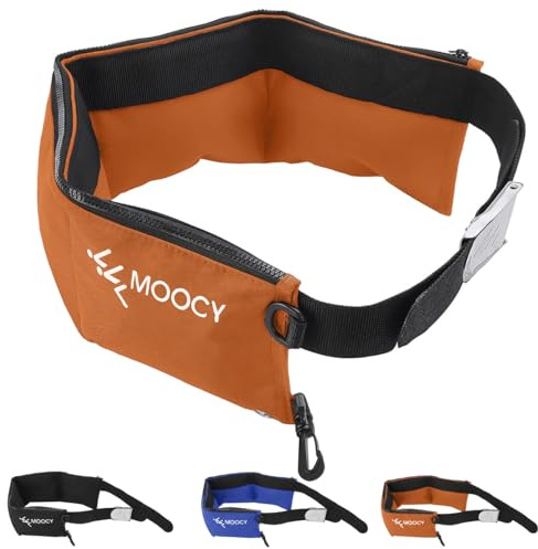 MOPHOEXII 4 fickor dragkedja dykning viktbälte med spänne passform för midja 76 cm till 127 cm