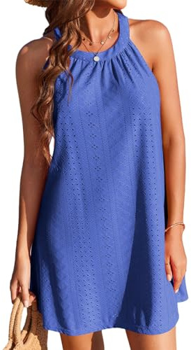 Zetieny Vestidos de Playa Mujer Ropa de Playa Corto Camisolas de Playa Bikini Cover Up Pareos Ropa