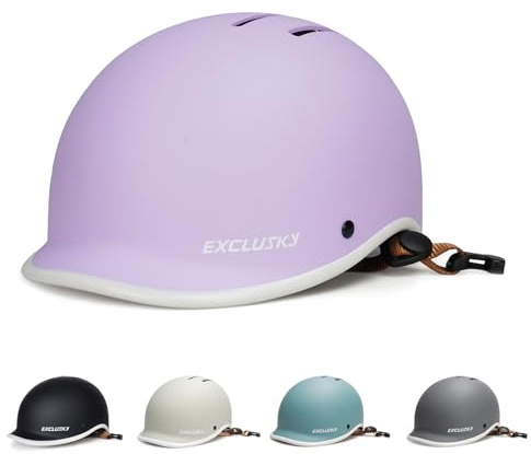 Ckorison Bike Helmet for Adult Men and Women, Bicycle Helmet for Commuting Road Biking Skating with Adjustable Dial Size 56-61cm