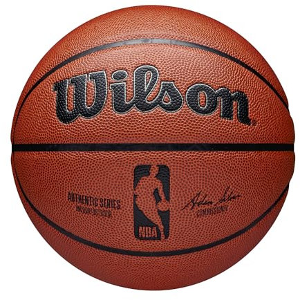 Wilson NBA Authentic Series Indoor-Outdoor Ball WZ2016501XB, Unisex basketballs, Orange, 7 EU