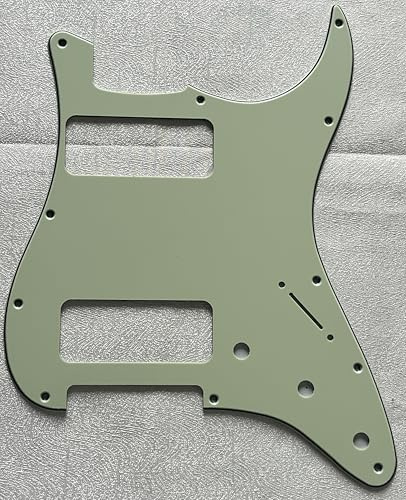 Battipenna per Fender Stratocaster Stratocaster P90 2 Pickup Style Guitar Pickguard Scratch Plate (3 strati verde vintage)