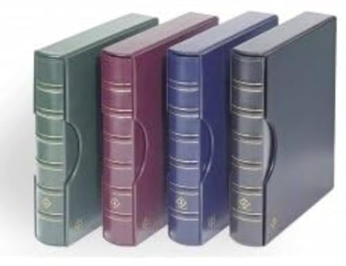 Lighthouse - Coin Album Set with 4 ENCAP Pages for Slabs, Holds 36 Slabs Including PCGS, NGC, ANACS, and More - Green