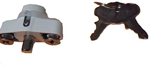 Hurricane Shutter Lock, Hi Velocity Lock Kit, Accordion Shutter Hardware, White