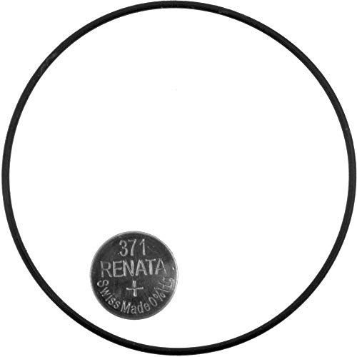 Cressi Battery Kit de Remplacement de Batterie Dual Time Manta/Traveler Unisex-Adult, Argent, Une Taille