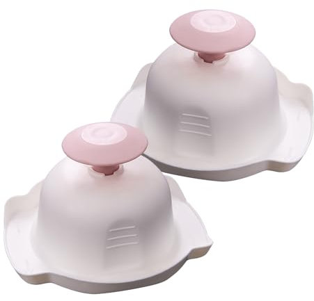 Cabilock 2Pcs Food Safety Holder Hand Guards Vegetable Finger Protector Mandolin Kitchen Gadget for Chopping Grating (Random Color)