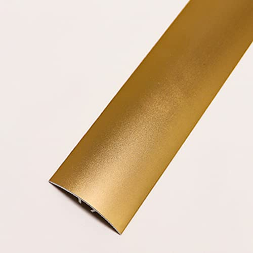 Tira de Transición Listón de Umbral de Suelo Curvo para Madera A Baldosa/Moqueta A Baldosa, Tiras de Aluminio del Ajuste del Borde de la Alfombra, para Ancianos/Niños/Mujer Embarazada