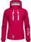 MARIKOO Damen Softshelljacke Übergangsjacke mit Kapuze Kleinezicke Fuchsia Gr. S