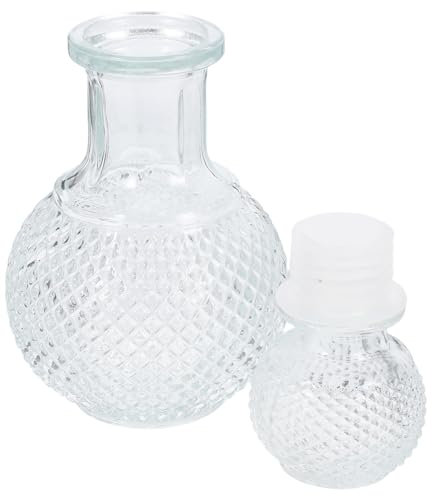 MAGICLULU Carafe à Whisky Verre pour Distributeur De Spiritueux Carafe à Liqueur avec Bouchon Bouteille Décorative pour Bar à Domicile