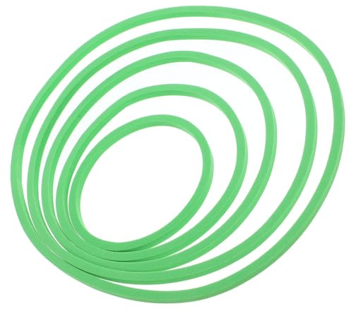 Milisten 5 Piezas Anillos Flotantes para Plantas Acuáticas Acuario de Unidades Diseño Estable y Duradero Aislamiento Eficaz para Plantas y Alimentación Compatibles con de Peces Koi y