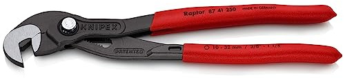 KNIPEX - 87 41 250 RAP Tools - Alicates pico de loro (8741250) rojo, 25,4 cm