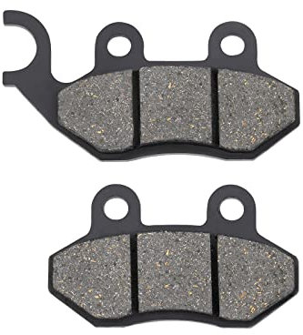 AHL 1 paio di pastiglie freno anteriori per moto Compatibili con SYM Symphony 50/125 S (4T)2009/ Symphony SR 50 2010-2015/Symphony S 151 (4T/Rear disc model) 2009-2015/Symply 50 2007-2008