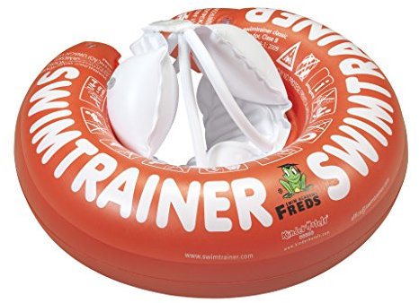 Freds Swim Academy Baby-Schwimmring (Rot, ca. 3 Monate bis 4 Jahre)